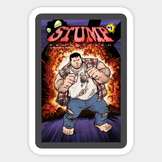 Stump #1 Remastered Cover Art Sticker by NMRosario